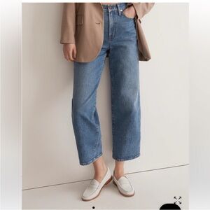 Madewell vintage wide leg crop Cresslow wash in Talls!